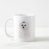 Mug Chiot maltais (Gauche)