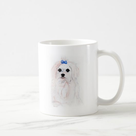 Mug Chiot maltais (Droite)