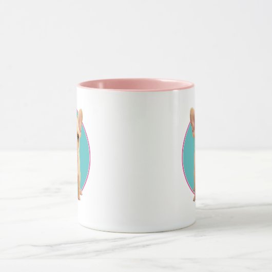 Mug Chiot mignon avec la tétine (Centre)