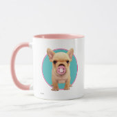 Mug Chiot mignon avec la tétine (Gauche)