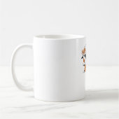 Mug Chiot mignon en Citrouille - Illustration de chien (Gauche)