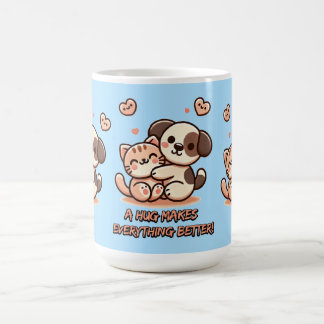 Mug Chiot mignon et chaton