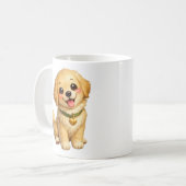 Mug Chiot Mignon Kawaii (Devant gauche)