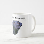 Mug Chiot noir de labrador retriever (Devant droit)