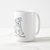 Mug Chiot Schnauzer mignon (Devant droit)