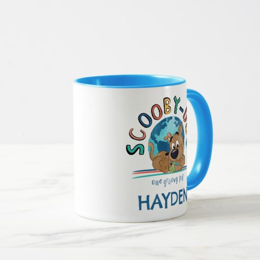 Mug Chiot Scooby-Doo "One Super Pup" (Devant droit)