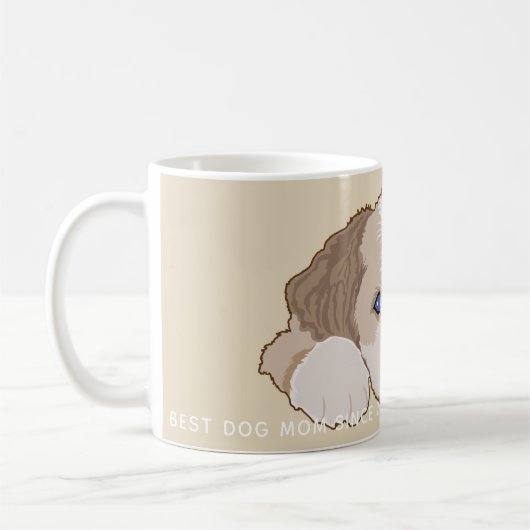 Mug Chiot Sleeping Furry Baby (Gauche)