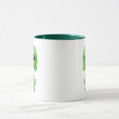 Mug Chiot vert de sucre de zombi (Centre)