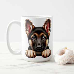 Mug Chiots Berger Allemand aux Yeux Expressifs