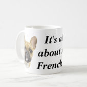 Mug Chiots Bouledogue Français (Devant gauche)