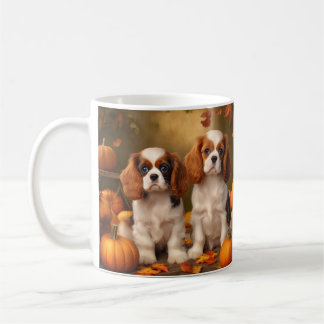 Mug Chiots Cavalier King Charles Spaniel Automne Citro