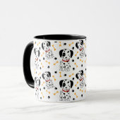 Mug Chiots dalmate (Devant gauche)