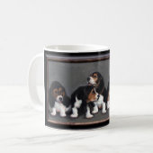 Mug Chiots de basset-hound (Devant gauche)