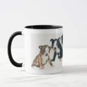 Mug Chiots de Boston Terrier (Gauche)