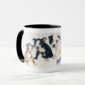 Mug Chiots de Boston Terrier (Devant gauche)