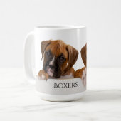 Mug Chiots de boxeur (Devant gauche)