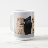 Mug Chiots de chow (Devant gauche)