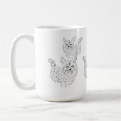 Mug ; Chiots de Corgi (Gauche)
