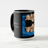 Mug Chiots de jour pluvieux (Devant gauche)