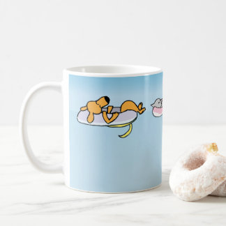 Mug Chiots de l'eau en été