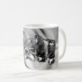 Mug chiots de rottweiler de sleepyhead (Devant droit)