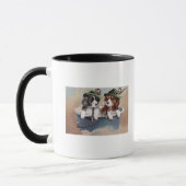 Mug Chiots en Casquette avec tuyaux (Gauche)