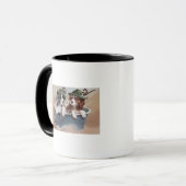 Mug Chiots en Casquette avec tuyaux (Devant gauche)