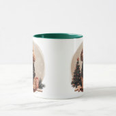 Mug Chiots Goldendoodle de Noël (Centre)