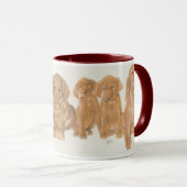 Mug Chiots hongrois de Vizsla (Devant droit)