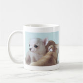 Mug Chiots mignons de chiwawa (Gauche)