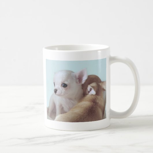 Mug Chiots mignons de chiwawa (Droite)