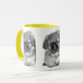 Mug Chiots Pékinois (Devant gauche)