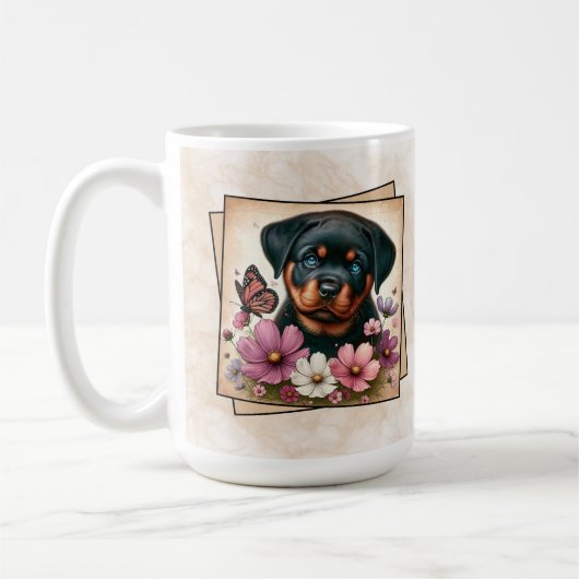 Mug Chiots Rottweiler (Gauche)