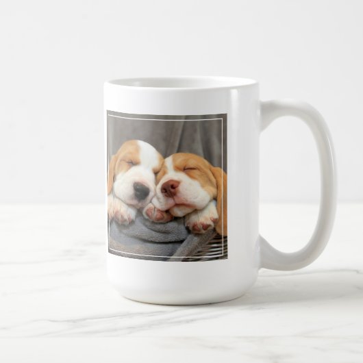 Mug Chiots somnolents (Droite)