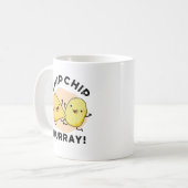 Mug Chip Hooray Drôle Happy Crisps Pun (Devant gauche)