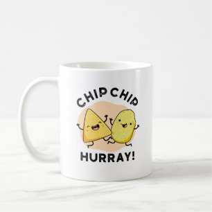 Mug Chip Hooray Drôle Happy Crisps Pun