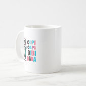 Mug Chipi Chapa Dibi Daba Dancing Chat Dessin (Devant gauche)