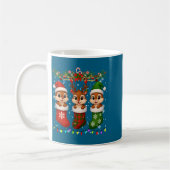 Mug Chipmunk In Christmas Socks Lights Chipmunk Xmas L (Gauche)