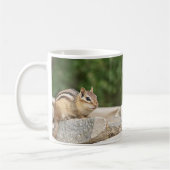 Mug Chipmunk sur un rocher (Gauche)