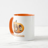 Mug Chipmunks à l'intérieur de Boo Jack-o-Lantern (Devant gauche)
