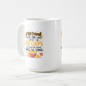 Mug Chips et amis véritables (Devant gauche)
