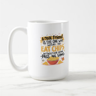 Mug Chips et amis véritables