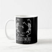 Mug Chiropracteur Danser Skeletons Qui Post Ajustement (Gauche)