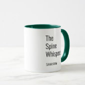 Mug Chiropracteur Whisperer de colonne vertébrale Cotr (Devant droit)