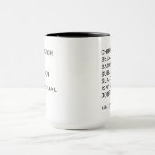 Mug Chiropraticien Parce Que Cotravailleur De Couche D (Centre)