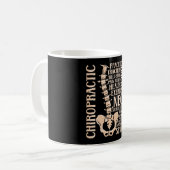 Mug Chiropratique Spine Therapist Chiropractor Chiro (Devant gauche)