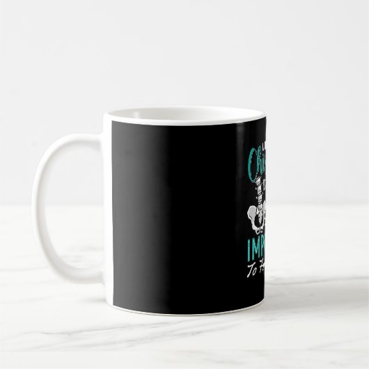 Mug Chiropratique Spine Vraiment Grand Chiropraticien (Gauche)