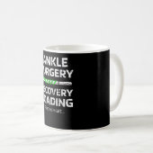Mug Chirurgie ankle Récupération | Reconstruction de l (Devant droit)