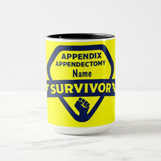 Mug Chirurgie d'appendicectomie drôle de retrait de l' (Centre)