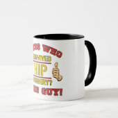 Mug Chirurgie de hanche drôle (Devant droit)